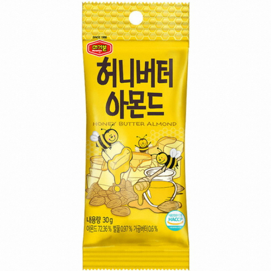 머거본 허니버터 아몬드 30g (1개)_이미지