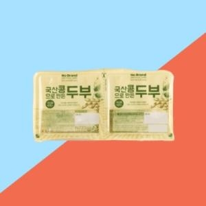 이마트 노브랜드 국산 콩두부 300g (2개)_이미지