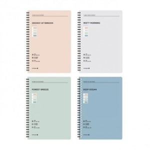 모닝글로리 4000 테마컬러 SP노트 20절 좌철 (1개)_이미지