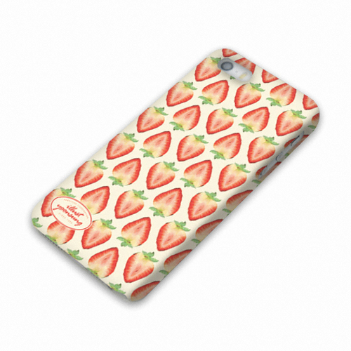 고고케이스 옵티머스G PRO 그래픽 하드케이스 strawberry GP-14249_이미지