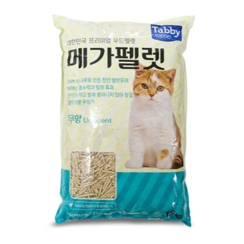 테비토퍼 메가펠렛 무향 15kg (1개)_이미지