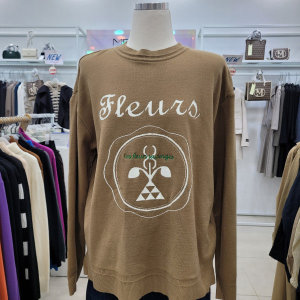 미도컴퍼니 미센스 레터링라운드넥사이드트임니트 MB2YKNM606Z