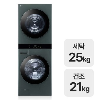 LG전자 트롬 오브제컬렉션 워시타워 WL21GGZU