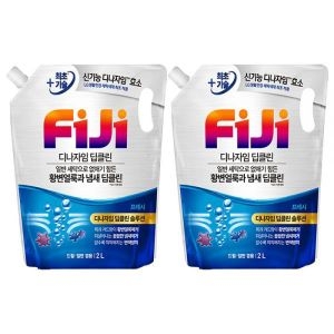 피지(FIJI) 디나자임 딥클린 프레시 2L (2개)_이미지
