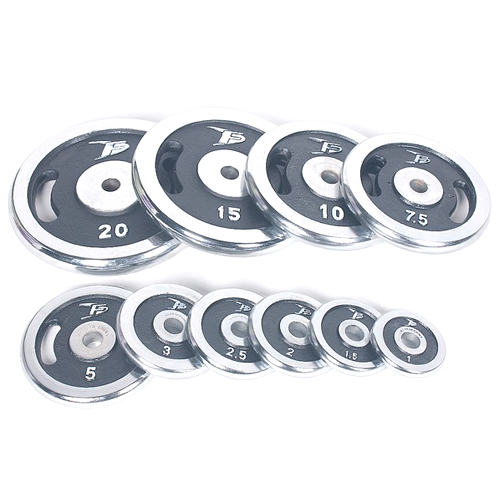 포스스포츠 3중도금 크롬 원판 (1kg, 2개)