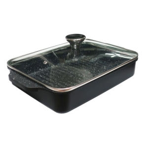 마시피렌체 인덕션 그릴팬 사각 생선 고기 구이 불판