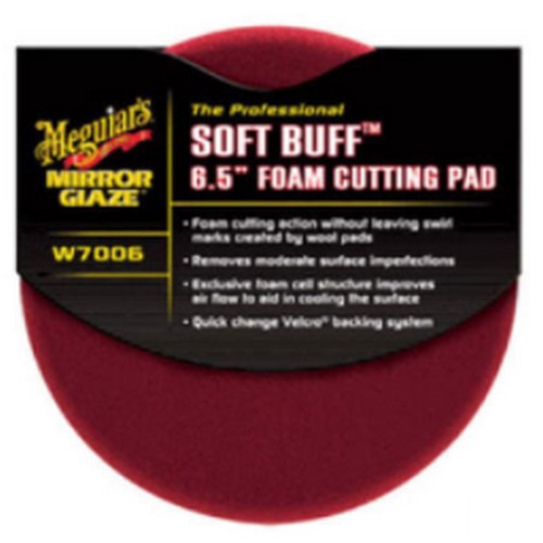 맥과이어스  소프트버프 폼 커팅 패드 6.5인치 W7006