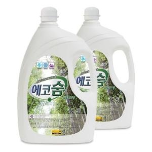 섬유탈취제 피톤치드향 2.5L X 2개 악취제거 업소용