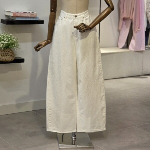 반에이크 와이드 스냅 면팬츠 VB64DLM312W_이미지