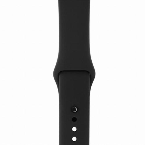 APPLE 워치 시리즈3 42mm Cellular 스페이스 그레이 알루미늄 (블랙 스포츠밴드)_이미지