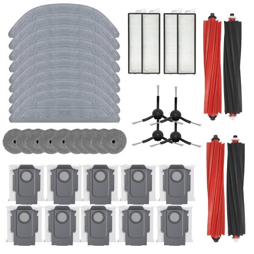 로보락 S8 MaxV Ultra 호환 소모품 6종 세트 (40개)