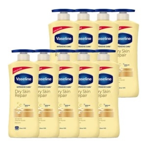 바세린 인텐시브 케어 드라이 스킨 리페어 바디로션 600ml (9개)_이미지