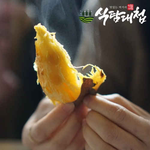  식탐대첩 세척 꿀고구마 한입 5kg [1개] 상품이미지