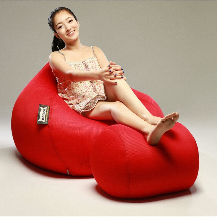 보니타 C207 대형 코쿤 에어메쉬 빈백 1인용 (스툴별도)_이미지