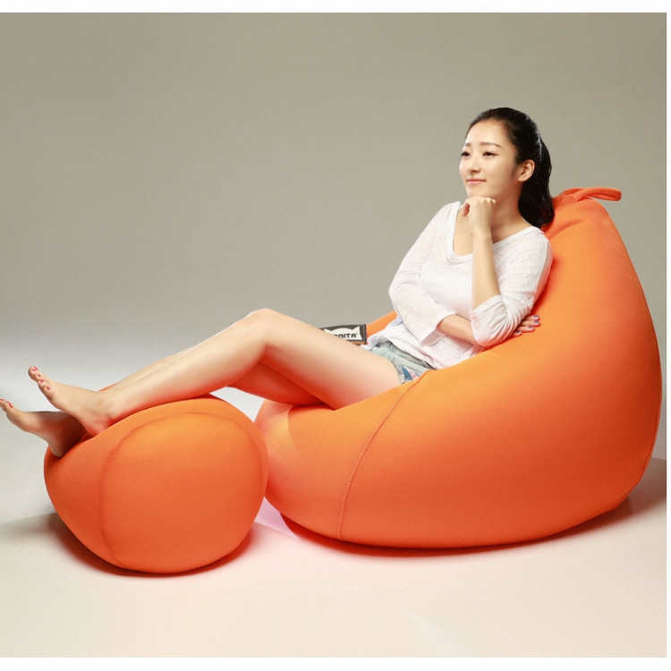 보니타 C207 대형 코쿤 에어메쉬 빈백 1인용 (스툴별도)_이미지