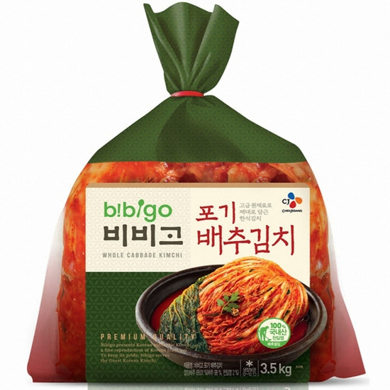 CJ제일제당 비비고 포기 배추김치 3.5kg