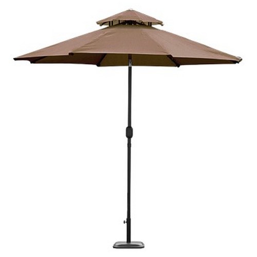 알루미늄 2단 파라솔