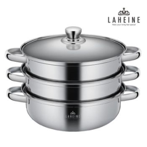 라헨느 더 퀸 포토프 스테인레스 IH 3단 찜기이미지입니다. 누르면 해당 게시물로 새창이동합니다.