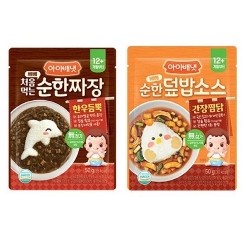아이배냇 순한덮밥소스 순한짜장 50g (12개)