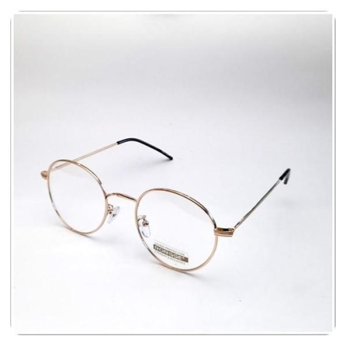 셀러허브 rorgge 남자 여자 가벼운 원형 메탈 안경 1060 S8516171