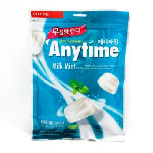 롯데제과 애니타임 밀크민트 185g (1개)