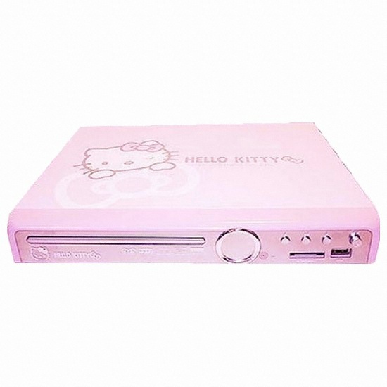 헬로키티 헬로키티 산리오 DVD 플레이어(KT-D1001)