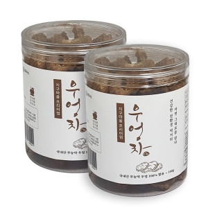지구마을 친환경인증 무농약 볶은 우엉차 연근차