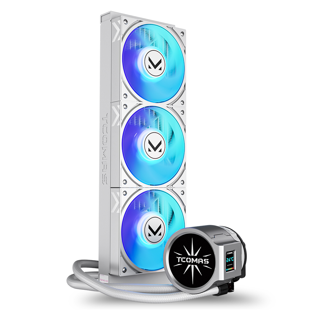 TCOMAS EDGE DUAL LCD 360 ARGB (화이트)