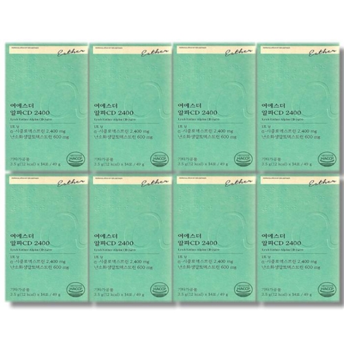 에스더포뮬러 여에스더 여에스더 알파CD 2400 14포 (8개)