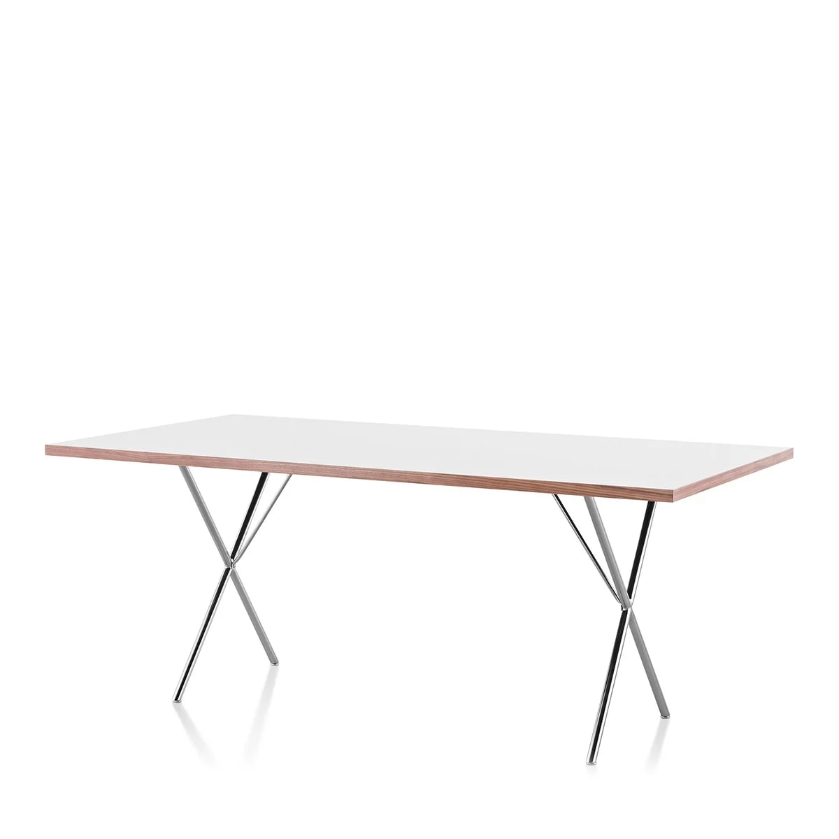 허먼밀러 넬슨 화이트 X-leg 식탁 1520 (의자별도)_이미지