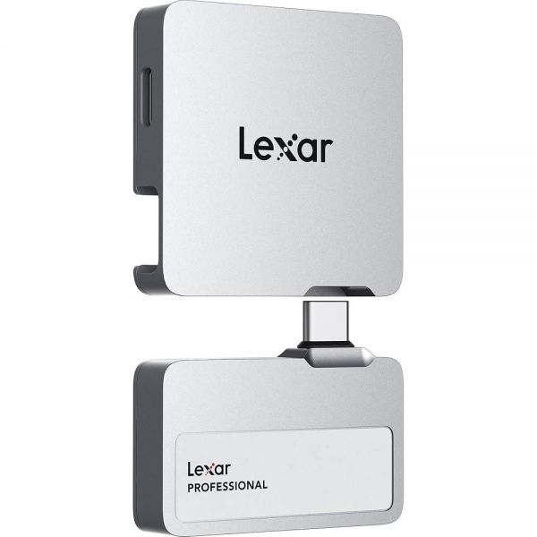 Lexar SL400 Professional Go 포터블 SSD with Hub 해외구매 (2TB)_이미지
