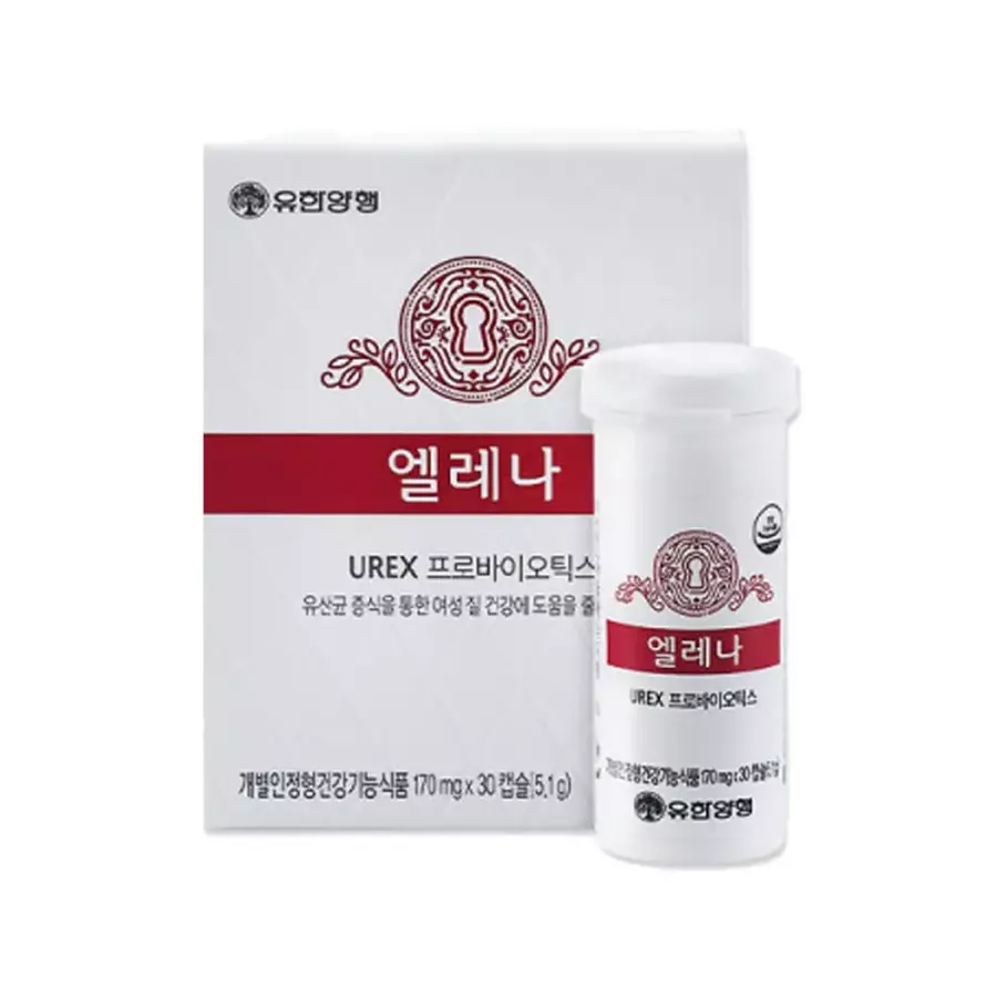 엘레나 UREX 프로바이오틱스 유산균 170mg 30캡슐
