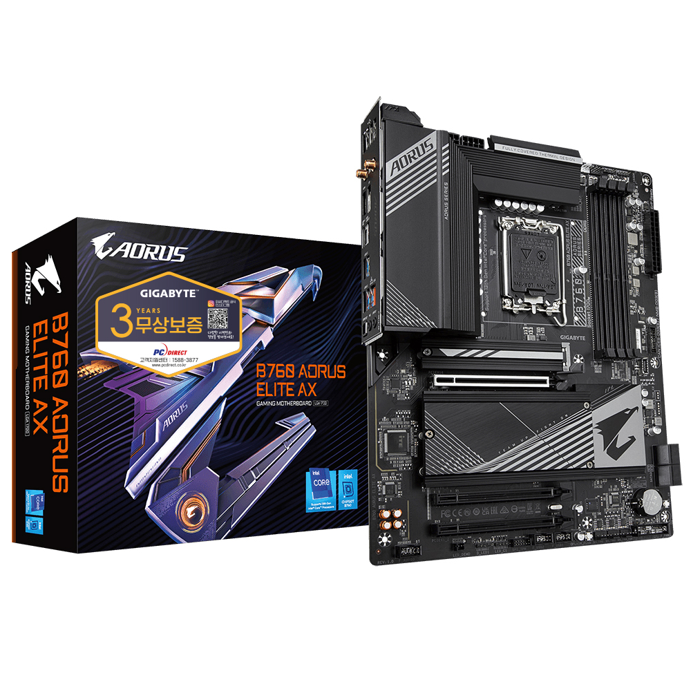 GIGABYTE B760 AORUS ELITE AX 피씨디렉트