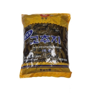 해품상회 청양고추 장아찌4kg 대용량 간장고추 매콤한 청양고추 장아찌