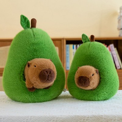 카피바라 인형 애착 쓸데없는 킹받는 선물 yan8175ub 35cm