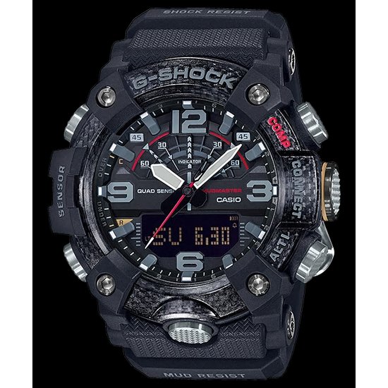 G-SHOCK GG-B100-1ADRRR 마스터오브지 카본시리즈 머드마스터 블랙 GG-B100-1ADR