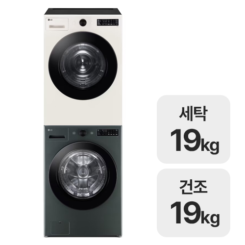 LG전자 트롬 오브제컬렉션 FG19GN + RG19EN_이미지