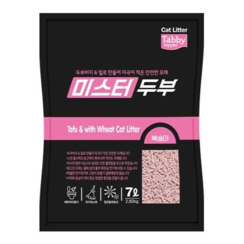 미스터두부 가는입자 복숭아 7L