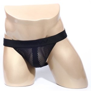 메트로메일웨어 M2W SANTACRUZ Jock Strap Black 2101-20_이미지