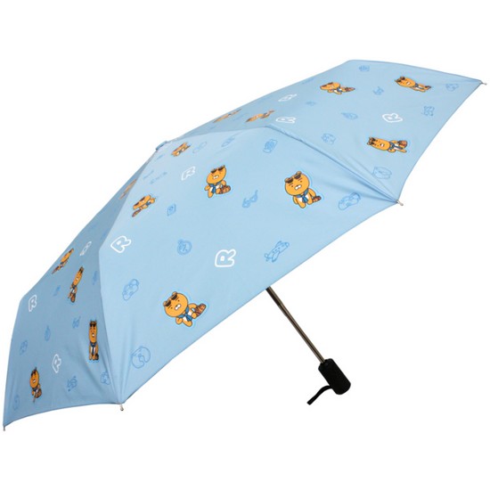 카카오프렌즈 아이콘 트레블 3단 완전 자동 우산 GUKTU70012