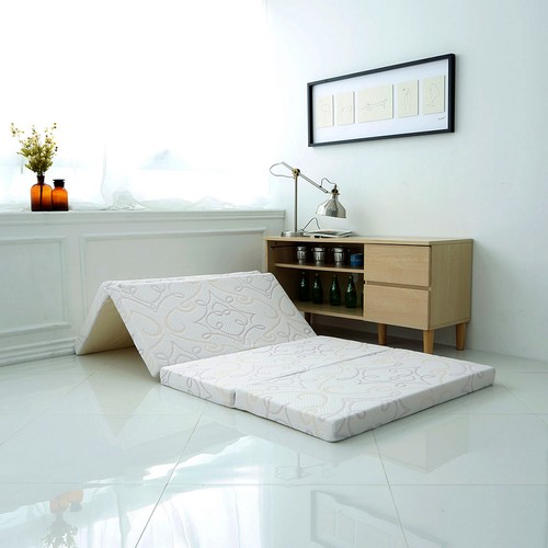 4단 접이식 메모리폼 매트리스 10.5cm