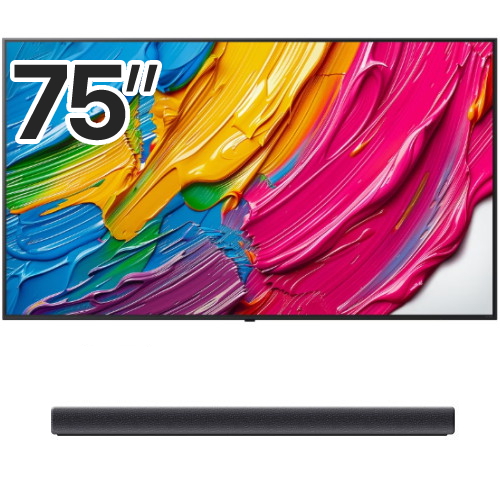 LG전자 QNED AI 75QNED80AKA (벽걸이+사운드바, S20A)