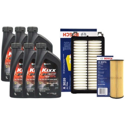 레이싱 0W30 6L + 보쉬필터 기아 쏘렌토MQ4 디젤