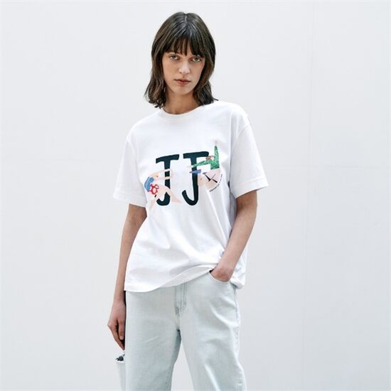 쥬시쥬디 콜라보프린트티셔츠 JWTS326V_이미지