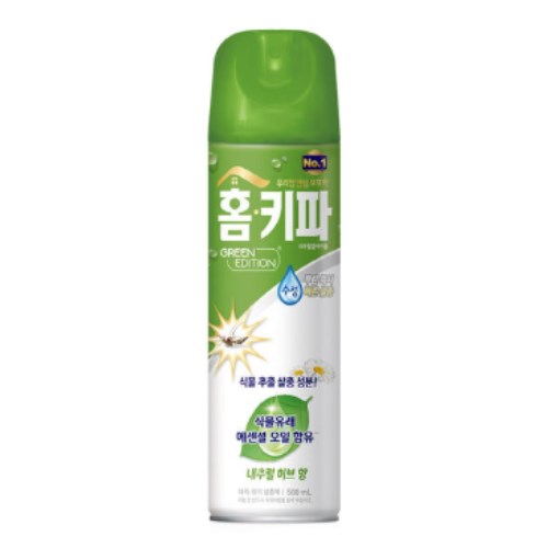헨켈홈케어 홈키파 그린에디션 에어졸 500ml (3개)