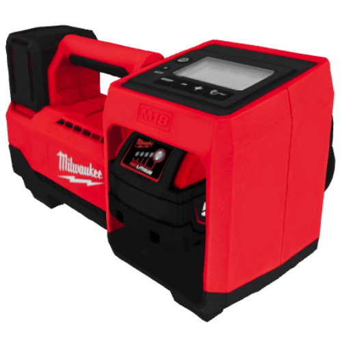 밀워키 공기주입기 M18 BI (3.0Ah, 배터리 2개)