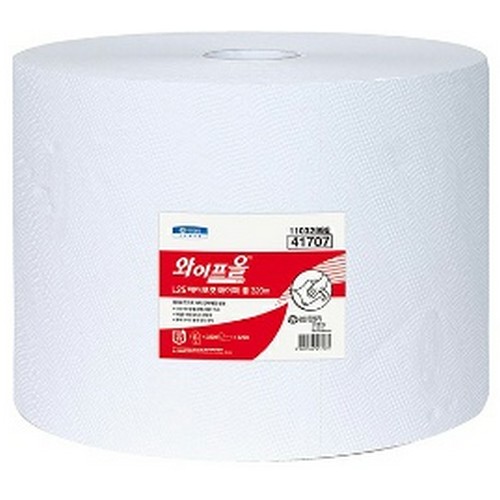 유한킴벌리 와이프올 L20 에어포켓 와이퍼 롤 320m_이미지