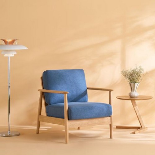 리바트 세계가구 네오 뉴탐 패브릭 소파 1인용_이미지