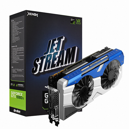 이엠텍 XENON 지포스 GTX1080 Ti JETSTREAM D5X 11GB