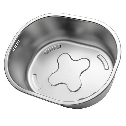 JVR 포스코 304 스텐 음식물쓰레기통 8L